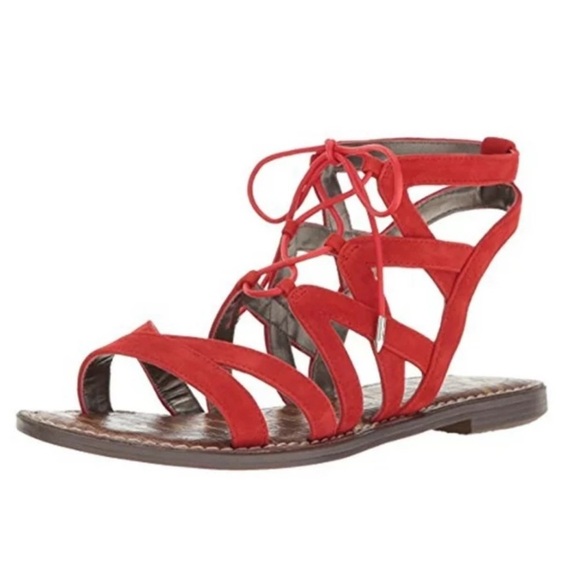 Sam Edelman Shoes - Sam Edelman red strappy sandals size 5.5